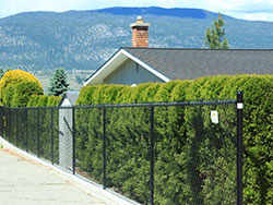 Residential Chain Link Fencing Okanagan